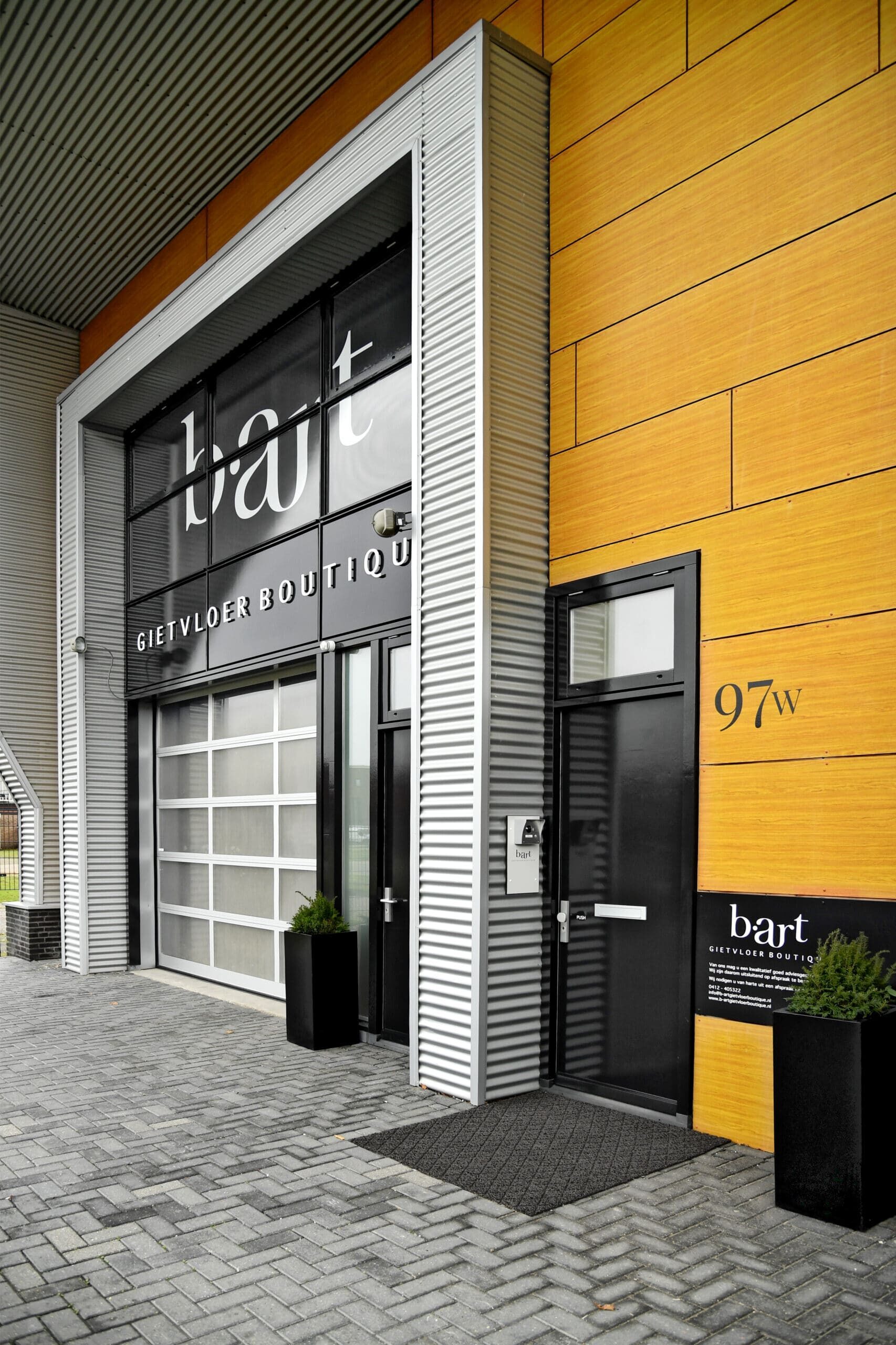 Showroom B-Art gietvloerboutique Oss Gietvloer woning