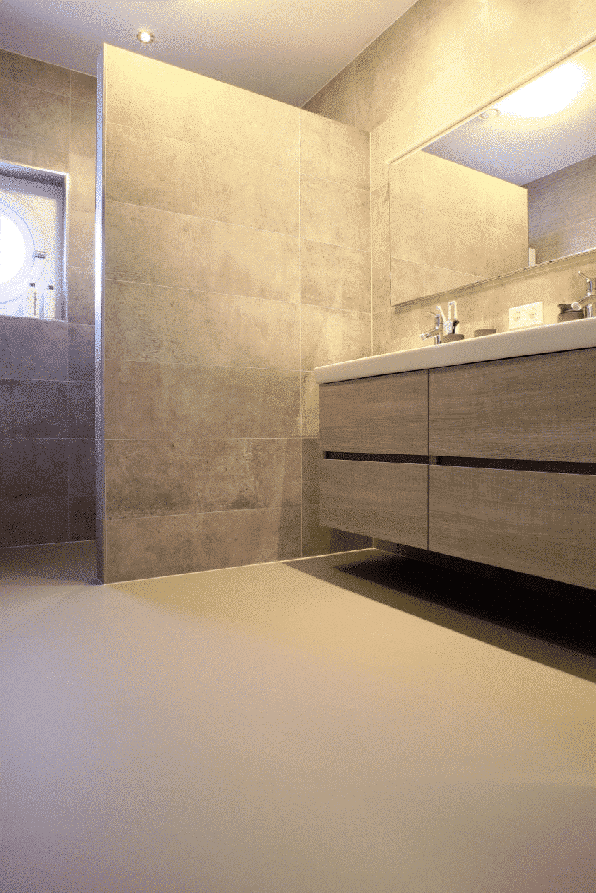 Gietvloer kosten badkamer Kosten gietvloer